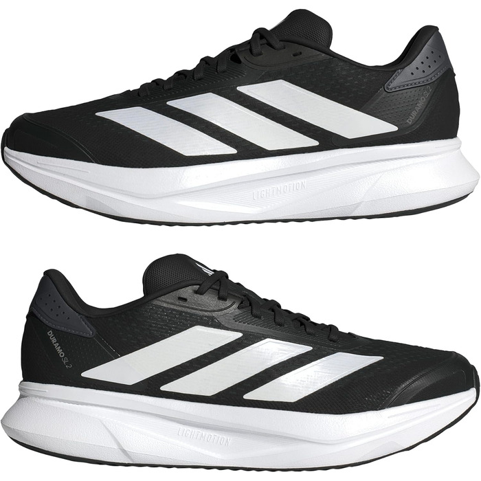 Кросівки для бігу Adidas Duramo SL 2, чорний/білий/сірий, 44 2/3 EU