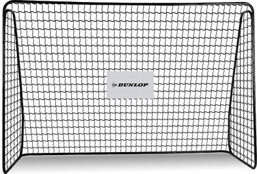 Футбольні ворота Dunlop 205 x 300 x 120 см, чорні