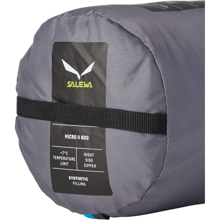 Спальний мішок Salewa Micro II 800 Powerloft (185 см, BLUE DANUBE)
