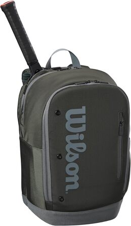 Сумка для тенісних ракеток Wilson Tour - Темно-зелена/Сіра (6 ракеток)
