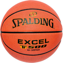 Баскетбольний м'яч Spalding Excel TF-500 для залу та вулиці, офіційний розмір 7 (29,5 дюйма)
