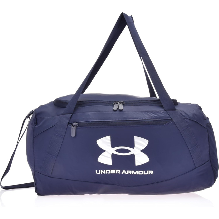 Сумка-дуфел Under Armour Undeniable 5.0 XS, складана, темно-синя/металік, універсальний розмір