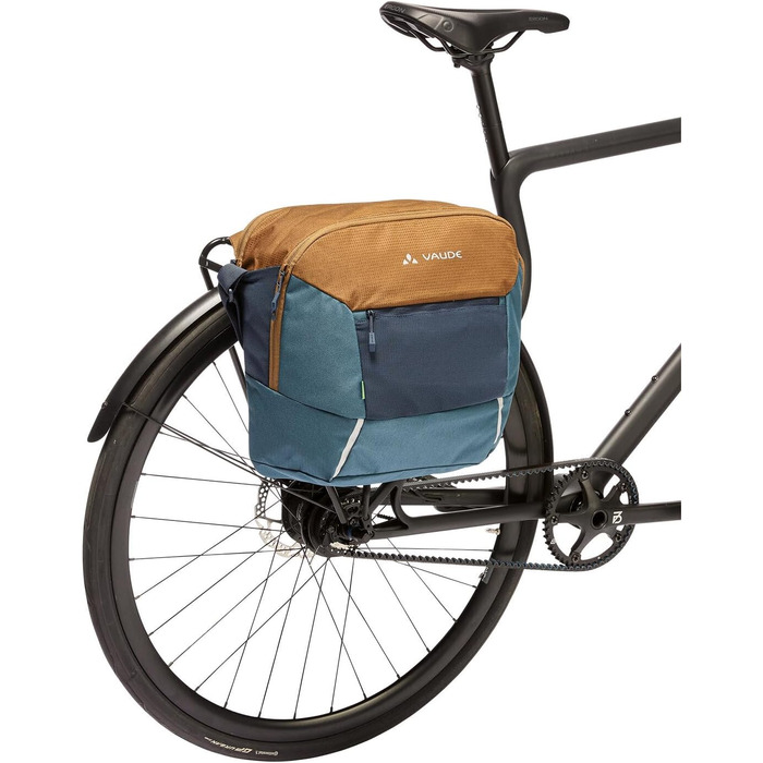 Унісекс велосипедна сумка VAUDE Cycle Messenger M, універсальна, Baltic Sea/Umbra