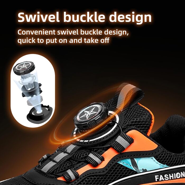 Дитячі кросівки ITSOGOO для бігу та спорту. Легкі, дихаючі, підходять для активного відпочинку, занять фітнесом та прогулянок. Розміри 28-37 EU, 33 EU. Чорний колір.