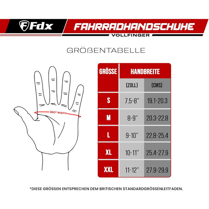 Зимові велосипедні рукавички FDX для чоловіків – вітронепроникні та водовідштовхувальні, з теплим флісом, гелевою підкладкою, підтримкою сенсорного екрану, неслизьким зчепленням – ідеальні для велосипеда, MTB та електровелосипеда (Чорний, XL)