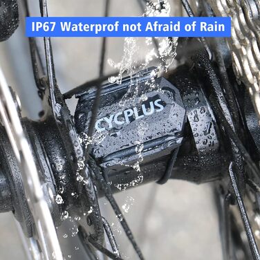 CYCPLUS GPS велосипедний комп'ютер бездротовий, водонепроникний велоспідометр і одометр, ANT+ тacho з підсвіткою, 7,4 см LCD, моделі M1+Z1+C3