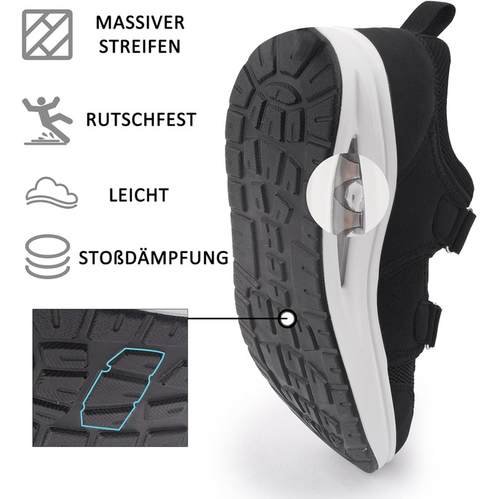 Жіночі кросівки Git-up для роботи: зручні, дихаючі, з антиковзкою підошвою, розмір 39