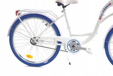 Дитячий велосипед Dallas Bike, рама 13 дюймів, білий