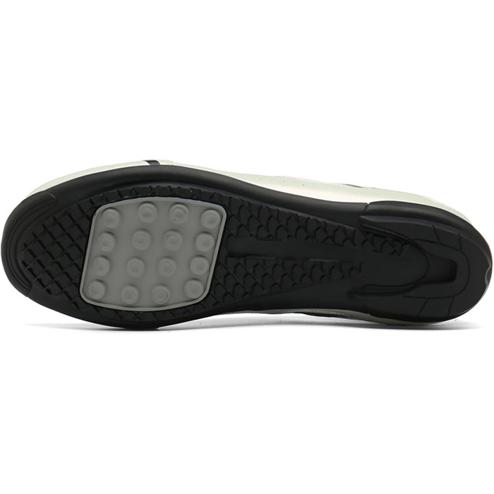 Чоловічі велосипедні туфлі для MTB та шосе, без засуву, срібного кольору (47 EU)