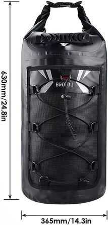 BROTOU Сумка-мішок Dry Bag 20L, водонепроникна, для каякінгу, риболовлі, плавання та водних видів спорту