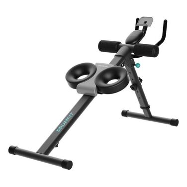 Складана регульована лава для преса та м'язів Cecotec Drumfit: з LCD-дисплеєм, 2 рівня нахилу, м'якими підкладками, макс. вага 130 кг