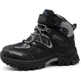 Дитячі зимові черевики Elaphurus: теплі, зручні для ходьби та трекінгу (40 EU, камуфляж чорний)