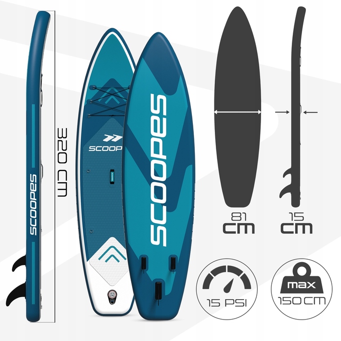 SUP-дошка Scoopes Velo, 320 см