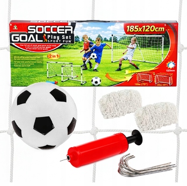 Футбольні ворота 2в1 для тренувань та ігор