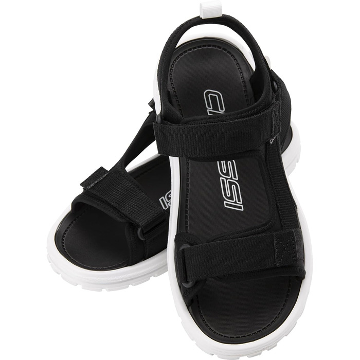 CRESSI Pete Sandal - Унісекс сандалії Cressi Pete, чорно-білі, 38 EU, для пляжу та води