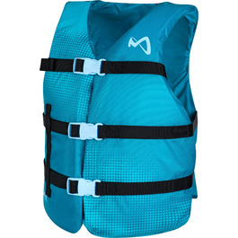 Жилет для плавання MESLE Sportswoman: спортивний жилет для жінок та дівчат, 50N, для SUP, каяку, вейкборду, водних лиж, teal