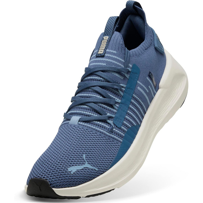 Кросівки Puma Softride Symmetry Fuzion для бігу, 46 EU, Dark Indigo/Cool Blue/Alpine Snow