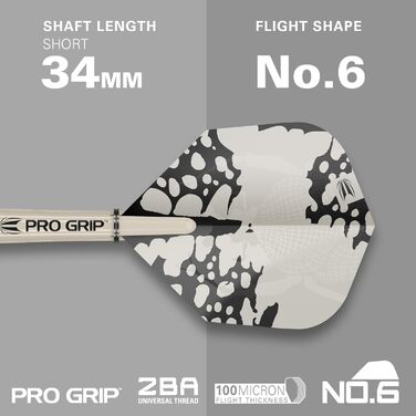 Дарти Target Darts EXO Edition 90% Tungsten (Вольфрам) 24g – Професійний набір сталевих дротиків з наконечниками Stahlspitze, Swiss Point, Pro Grip та польотами No.6