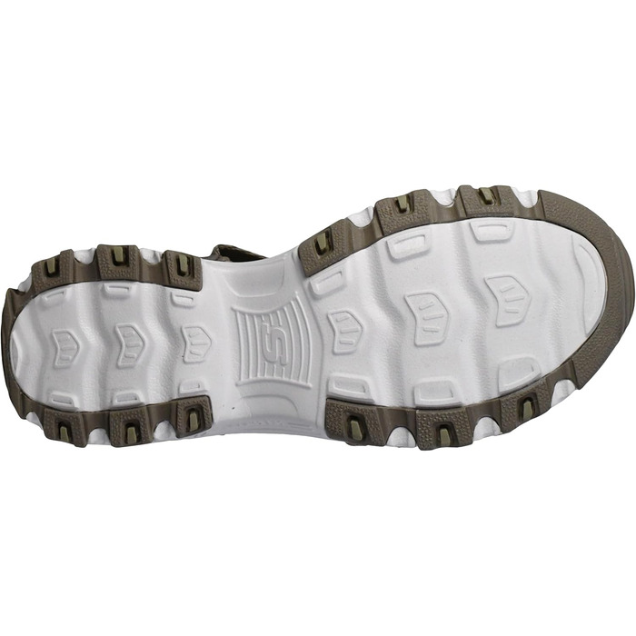 Сандли Skechers D'lites-Fresh Catch на підборах (40 EU, Тауп)