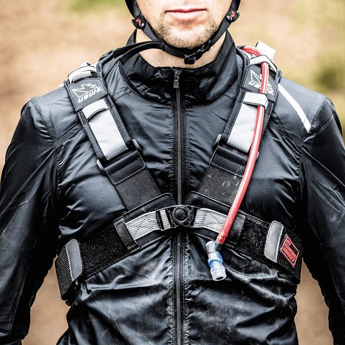 Гідратор USWE Airborne Limited Race Edition для MTB, сірий/чорний, легкий рюкзак для велосипедистів