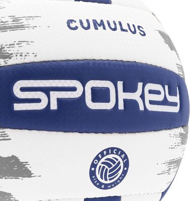 Волейбольний м'яч SPOKEY Cumulus для пляжу та залу, офіційний розмір, для тренувань і відпочинку, м'який, для початківців та досвідчених
