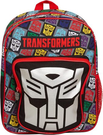 Спортивний рюкзак Transformers Autobot для дітей, велика місткість, червоний, Casual Daypack
