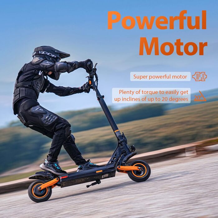 Електросамокат G2 Pro Offroad, 55 км запас ходу, 9
