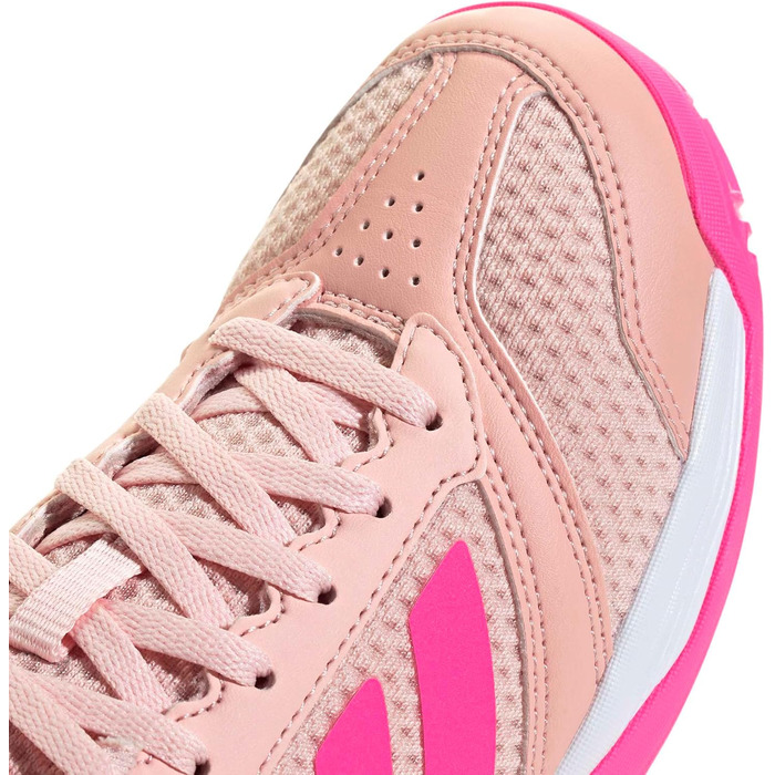 Дитячі кросівки Adidas Ligra 8 для залу (21 EU, рожевий/білий)