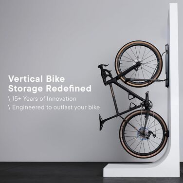 Тримач для велосипеда Steadyrack Classic Rack (2 шт.) - вертикальне кріплення на стіну для дому, гаража, паркінгу