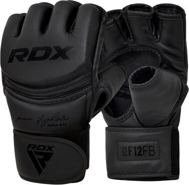 Боксерські рукавички RDX Profi MMA: шкіра Maya Hide, захист для ударів, бокс, кікбоксинг, муай-тай, чоловічі/жіночі