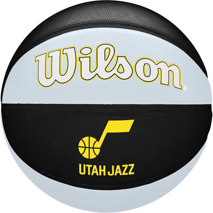 Баскетбольний м'яч Wilson NBA Team Tribute, розмір 7, жовтий