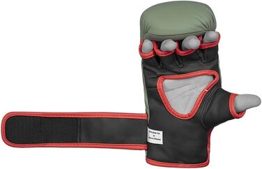 Рукавички для спарингу та греплінгу adidas Combat 50, армійсько-зелені