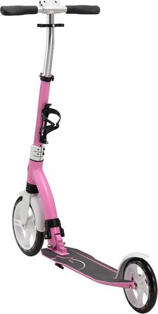 Самокат дитячий та дорослий STAR SCOOTER алюмінієвий, рожевий, колеса 230мм