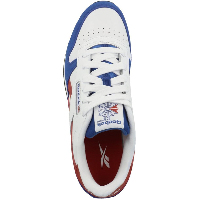 Кросівки Reebok Classic Leather для хлопчиків (36 EU, Vector Blue Ftwr White Vector Red)