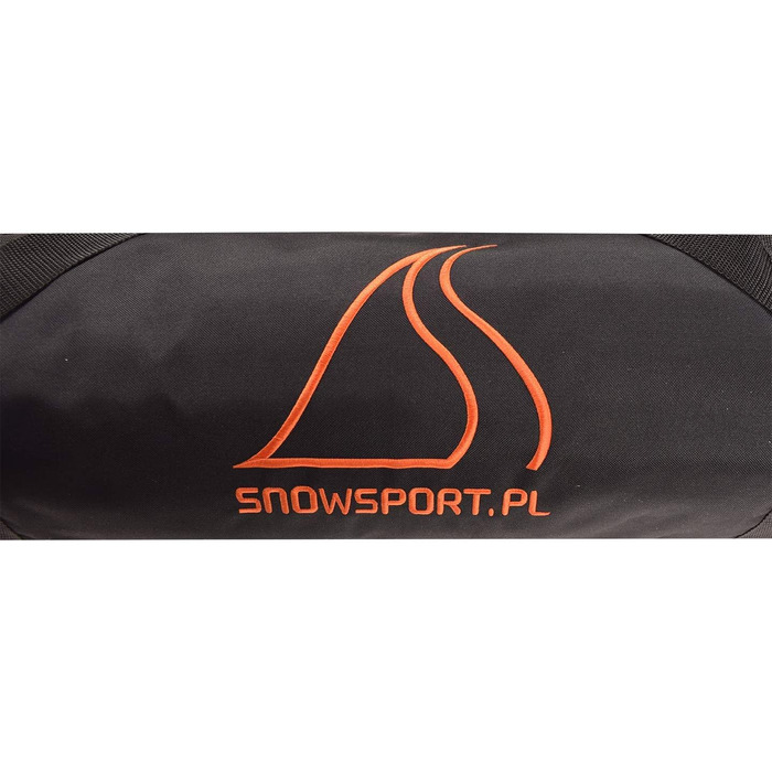 Чохол для лиж SnowSport Double Prestige на 2 пари лиж і палиці, товстий, для подорожей літаком, автобусом, авто, 180 см