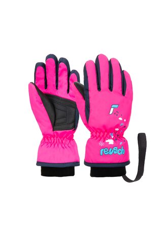 Дитячі рукавички Reusch Fingerhandschuhe III, рожево-блакитні