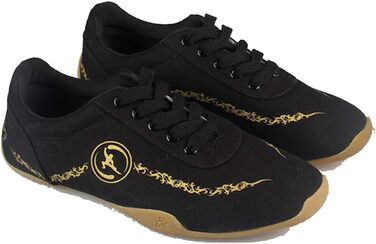 Жіночі кросівки для бойових мистецтв, таєм-чі, кунг-фу, цигун. Чорні, антиковзаючі, для тренувань. 41 EU