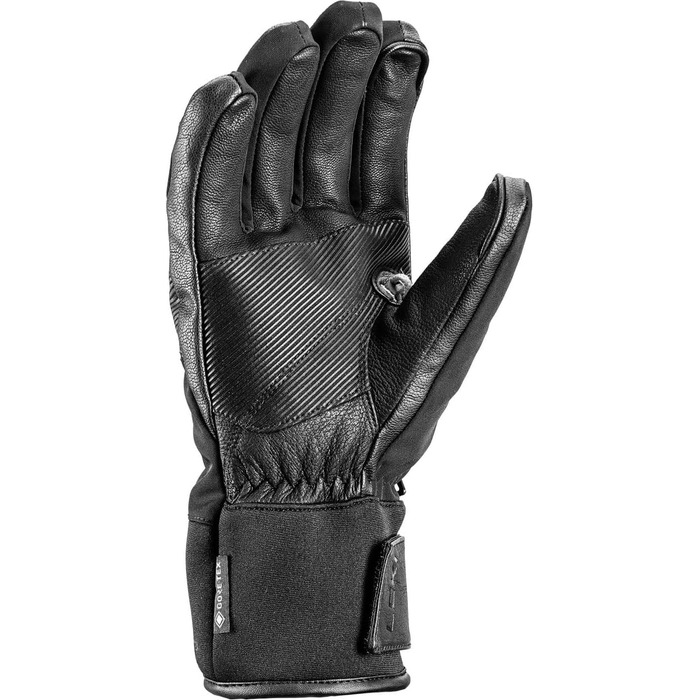 Лижні рукавички LEKI Performance 3D GTX, чорні, розмір 9.5, мембрана Gore-Tex, чоловічі пальчикові рукавиці