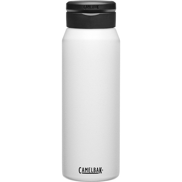 Термобутилка Camelbak Fit Cap вакуумна, нержавіюча сталь, біла, 946 мл