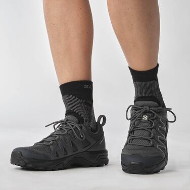 Жіночі трекінгові кросівки Salomon X Braze, 42 EU, Pewter Ebony Rainy Day