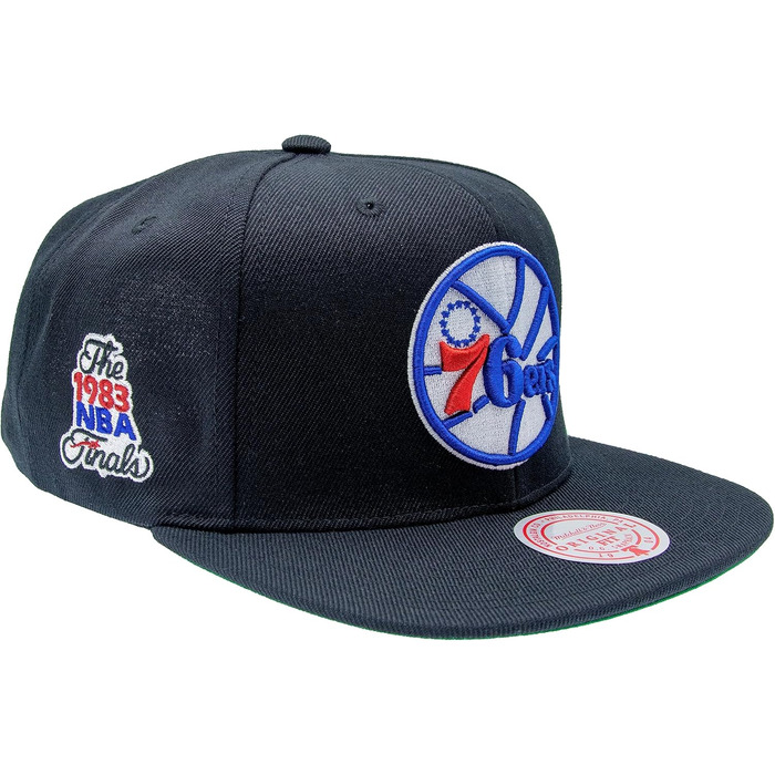 Кепка Mitchell & Ness NBA Top Spot Snapback Philadelphia 76ers чорна