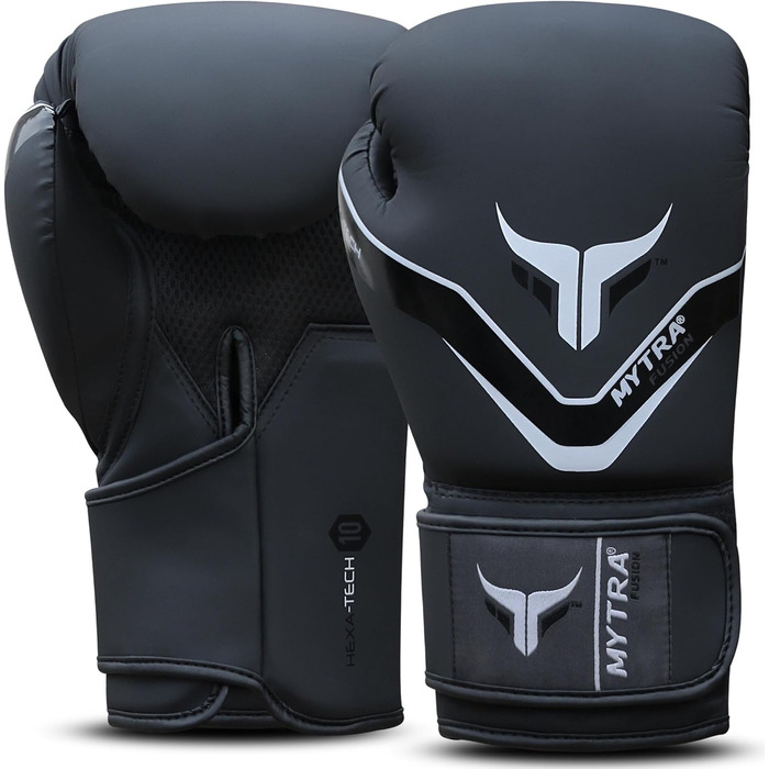 Боксерські рукавички Mytra Fusion для MMA, Муай Тай, Кікбоксингу, тренувань і спарингів, 10-16oz, чоловічі та жіночі
