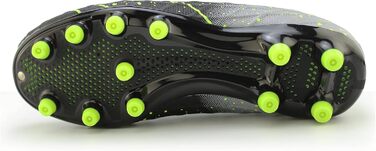 Дитячі футбольні бутси Hawkwell для твердого поля, чорно-зелені, для тренувань та змагань (34 EU)