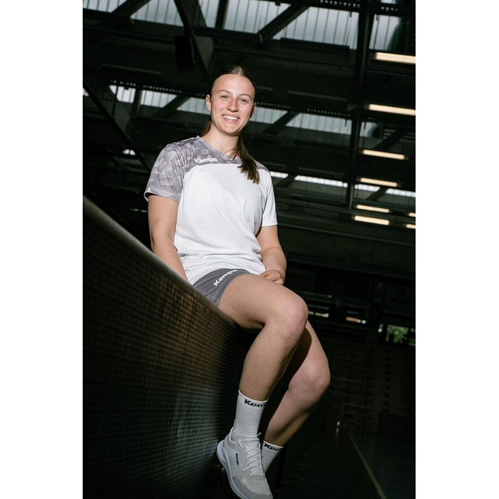 Жіночі кросівки для гандболу Kempa Kourtfly, 39 EU, білий/сірий