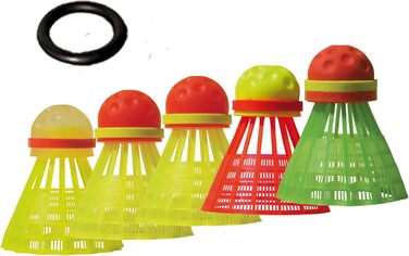 Speedminton S400 Pro Set: Набір для кросмінтону з карбоновими ракетками та 5 воланами, поле, сумка