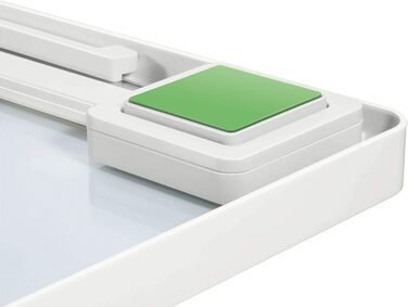 Електронні ваги для зважування Soehnle Style Sense Safe 100, з великою LCD-індикацією, нековзні ніжки, плоский дизайн, білі