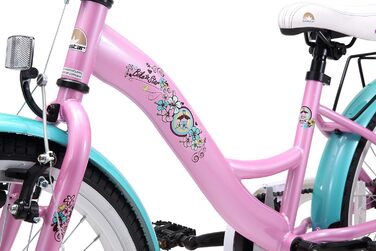 Дитячий велосипед BIKESTAR для дівчат, 20 та 24 дюйми, від 6 і 9 років, легка рама, безпечний, німецька якість