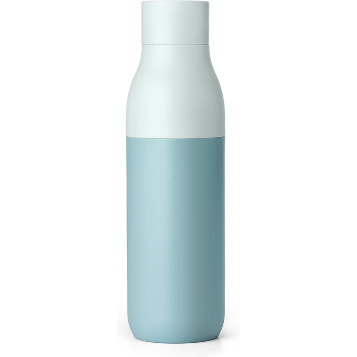 Термос пляшка LARQ Twist Top 740 мл ізольована, нержавіюча сталь, BPA-free, для води, для подорожей, офісу, кемпінгу, зберігає тепло та холод, Seaside Mint