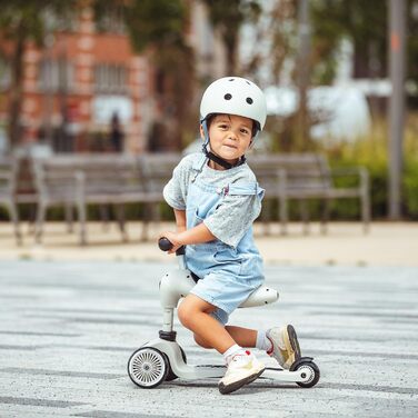 Scoot & Ride Highwaykick 1-2: катання на самокаті та бігове велосипед для дітей 1-5 років (Ash)