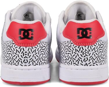 Кросівки DC Shoes Manteca для жінок, білі, чорні, рожеві, 42.5 EU